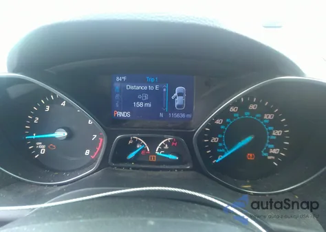 2014 Ford Escape Se из США, поврежденный, VIN 1FMCU0GX1EUC22708